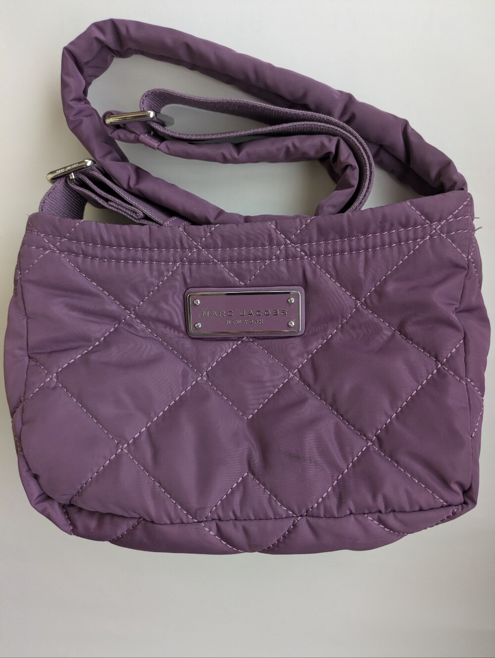 Marc Jacobs Quilted Crossbody in Purple Gumdrop